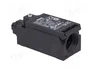 OMRON D4N-1132 Interruptor de fin de carrera con roldana de plástico de Ø9,5mm