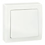 Simon Conmutador de superficie Simon 73 Loft Blanco Retractilado