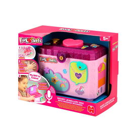 Diset Joyero Secreto con Grabadora de Mensajes 1121500143 para Niños con Compartimentos Secretos y Joyas