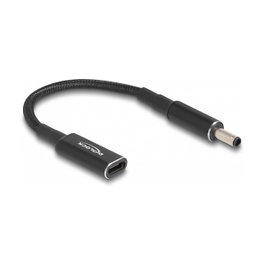 DeLOCK Cable adaptador USB Type-C hembra a Dell 4,5 x 3,0 mm macho 15 cm