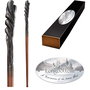 The Noble Collection Varita de Neville Longbottom Harry Potter de colección pintada a mano