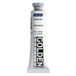 Golden Heavy Body Acrílico Azurite Hue 59 ml