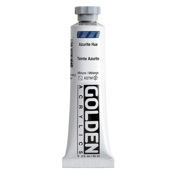 Golden Heavy Body Acrílico Azurite Hue 59 ml Golden Heavy Body Acrílico Azurite Hue 59 ml