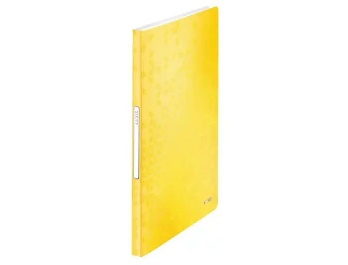 LEITZ Carpeta de fundas Wow A4 Amarillo (Set de 10) LEITZ Carpeta de fundas Wow A4 Amarillo (Set de 10)