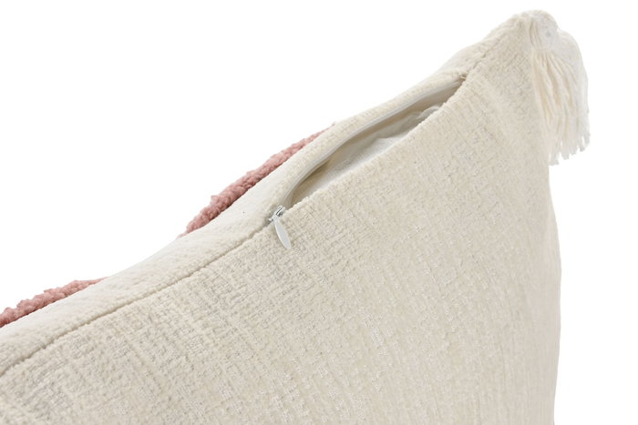 DKD Home Decor Cojin Urban 50 x 12 x 30 cm Poliester con Borlas (2 Unidades)