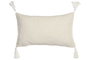 DKD Home Decor Cojin Urban 50 x 12 x 30 cm Poliester con Borlas (2 Unidades)