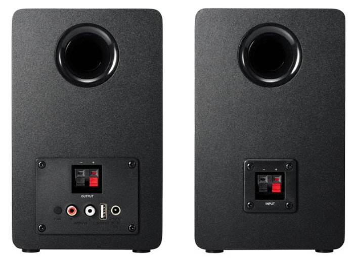 Audio-Technica AT-SP3X Altavoces Activos de Estantería 30W Bluetooth 5.3, 2 Vías, USB, Inalámbrico y Alámbrico, Color Negro Audio-Technica AT-SP3X Altavoces Activos de Estantería 30W Bluetooth 5.3, 2 Vías, USB, Inalámbrico y Alámbrico, Color Negro