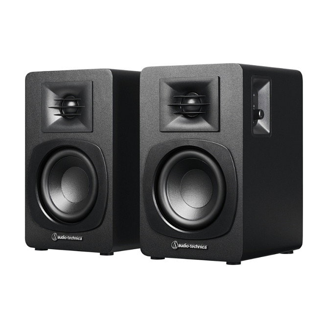 Audio-Technica Altavoces Activos de Estantería AT-SP3X Negros con Bluetooth