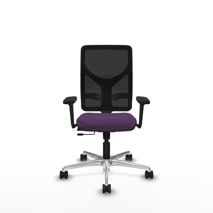 PIQUERAS Y CRESPO Silla de oficina Motilla con mecanismo Sincro/Traslack, morado y negro PIQUERAS Y CRESPO Silla de oficina Motilla con mecanismo Sincro/Traslack, morado y negro