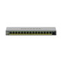 Netgear GS116EP-100EUS Switch Gigabit PoE+ de 16 Puertos Administrable, GS116EP100EUS