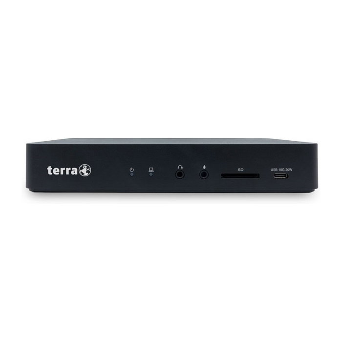 TERRA 1480375 Docking Station USB-C D TERRA MOBILE 810 con 135W, Triple 4K, 4x USB-A, 2x USB-C, HDMI, Ethernet GB, Lector SD, Negro TERRA 1480375 Docking Station USB-C D TERRA MOBILE 810 con 135W, Triple 4K, 4x USB-A, 2x USB-C, HDMI, Ethernet GB, Lector SD, Negro