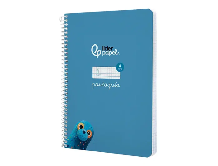Liderpapel Cuaderno espiral Pautaguía A5 tapa dura azul Liderpapel Cuaderno espiral Pautaguía A5 tapa dura azul