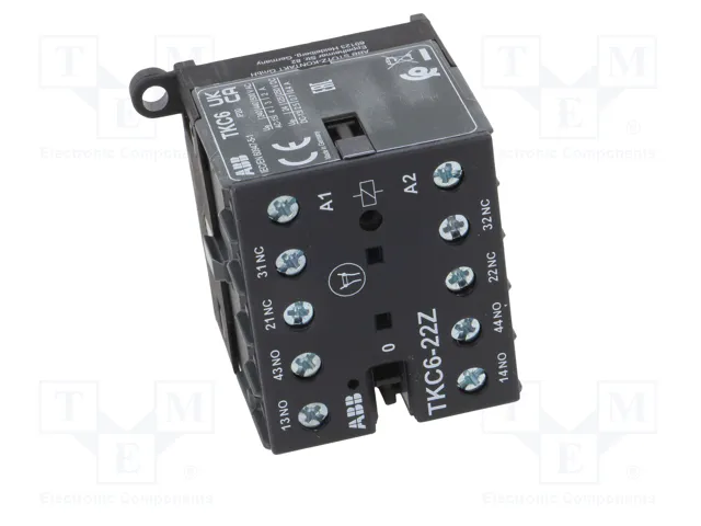 ABB TKC6-22Z Contactor 4-polar 4A 17-32VDC ABB TKC6-22Z Contactor 4-polar 4A 17-32VDC