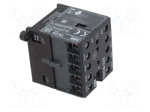 ABB TKC6-22Z Contactor 4-polar 4A 17-32VDC ABB TKC6-22Z Contactor 4-polar 4A 17-32VDC