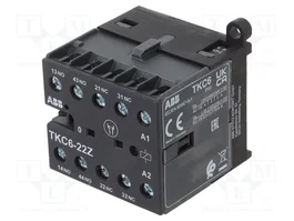 ABB TKC6-22Z Contactor 4-polar 4A 17-32VDC