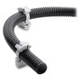 DeLOCK 22069 Soporte para fundas de cables con clip de cierre, 100 unidades, gris