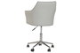 DKD Home Decor Silla PU Metal Gris
