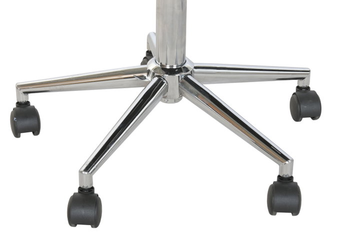 DKD Home Decor Silla PU Metal Gris