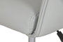 DKD Home Decor Silla PU Metal Gris