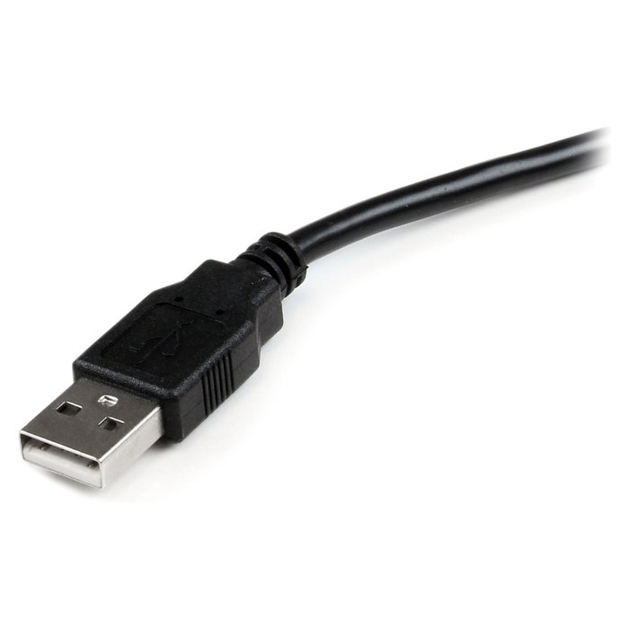 StarTech.com ICUSB1284D25 Cable Adaptador USB a Paralelo DB25 Negro
