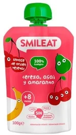 Smileat Pouch Cereza Acai Amaranto 100Gr Eco