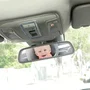 Dreambaby Espejo Retrovisor Trasero Grande para Coche DRE9312742812287, Ajustable EZY-Fit con Visión Gran Angular para Seguridad de Bebés y Niños