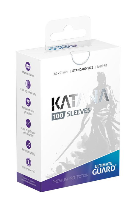 Ultimate Guard Katana Sleeves Standard Size (100) - Blanco Ultimate Guard Katana Sleeves Standard Size (100) - Blanco