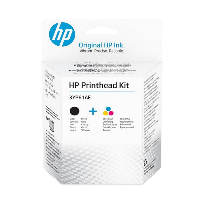 HP Kit de cabezales de impresión GT 3YP61AE Negro y Tricolor HP Kit de cabezales de impresión GT 3YP61AE Negro y Tricolor