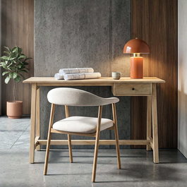 Escritorio Teka Madera de Mango 120 X 60 X 77 cm