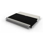 PATCHBOX patchbox.one Kabeleinzugssystem 8RU/STP (0,8 m) mit 24 Kassetten, Patchkabel Cat. 6a, U/FTP, PoE, grau