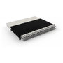 PATCHBOX patchbox.one Kabeleinzugssystem 8RU/STP (0,8 m) mit 24 Kassetten, Patchkabel Cat. 6a, U/FTP, PoE, grau