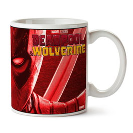 SEMIC STUDIO Taza Deadpool Wolverine & Deadpool Marvel Ceramica 8,5x10x12,5cm