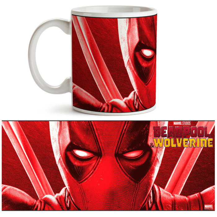 SEMIC STUDIO Taza Deadpool Wolverine & Deadpool Marvel Ceramica 8,5x10x12,5cm SEMIC STUDIO Taza Deadpool Wolverine & Deadpool Marvel Ceramica 8,5x10x12,5cm