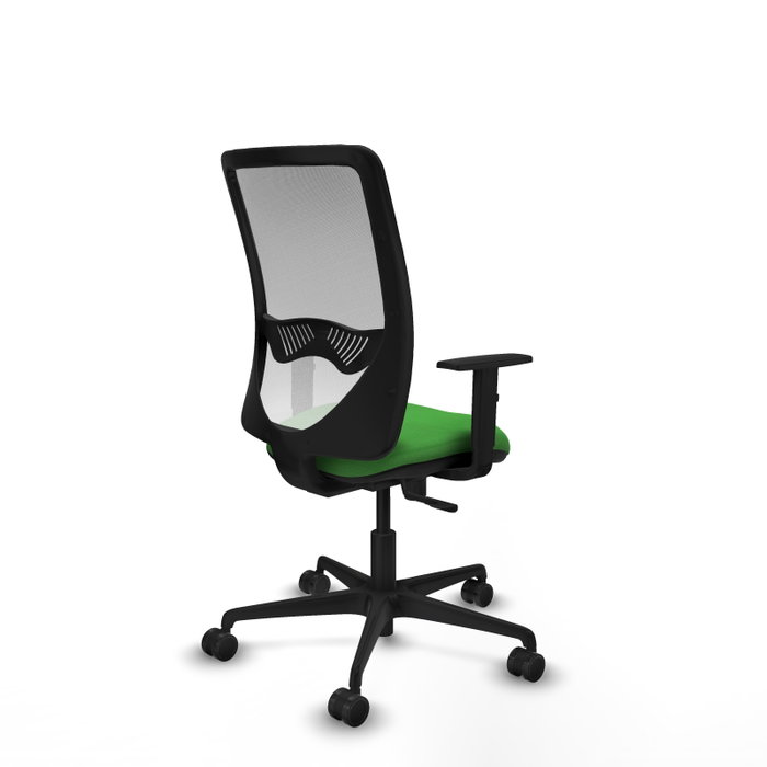 PIQUERAS Y CRESPO Silla de oficina Zulema con mecanismo Sincro, Verde y Blanco PIQUERAS Y CRESPO Silla de oficina Zulema con mecanismo Sincro, Verde y Blanco