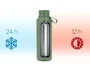 Antartik Botella portalíquidos Antartik Core isotérmica verde militar 600 ml