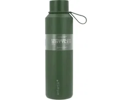 Antartik Botella portalíquidos Antartik Core isotérmica verde militar 600 ml