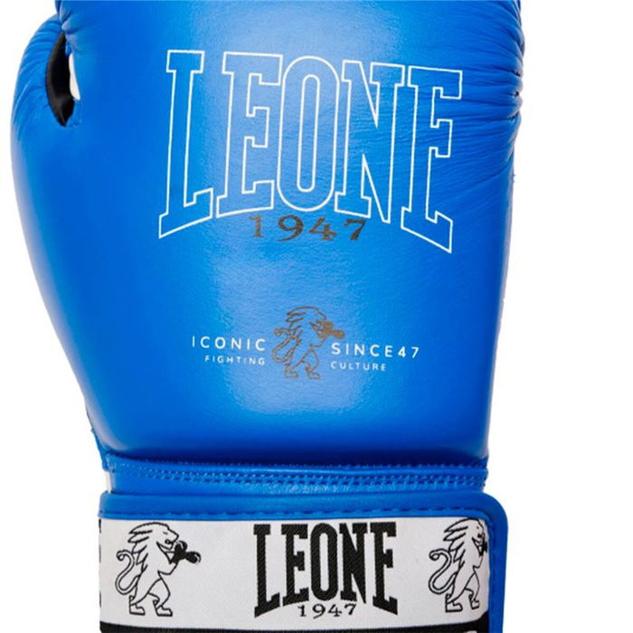 Guante de boxeo Leone 1947 GN208-02 Azul Guante de boxeo Leone 1947 GN208-02 Azul