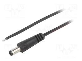 BQ CABLE Cable de alimentación plano DC 5,5/2,5 de 1,5m