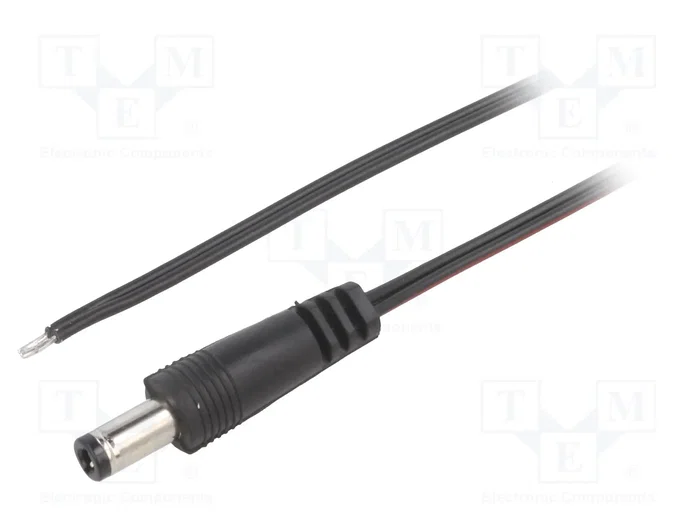 BQ CABLE Cable de alimentación plano DC 5,5/2,5 de 1,5m BQ CABLE Cable de alimentación plano DC 5,5/2,5 de 1,5m