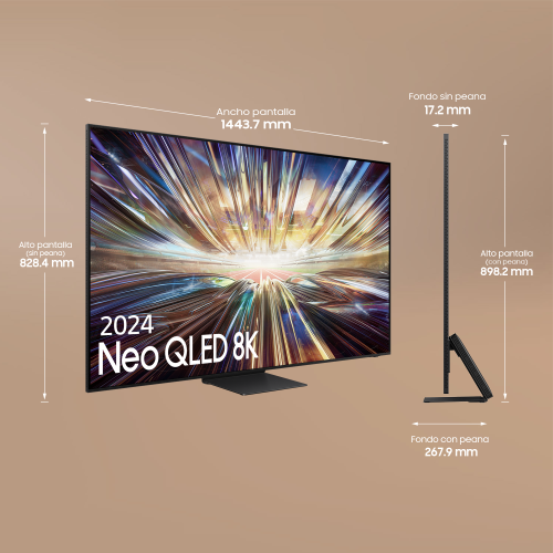 Smart TV Samsung TQ65QN800D 8K Ultra HD 65" HDR AMD FreeSync Neo QLED