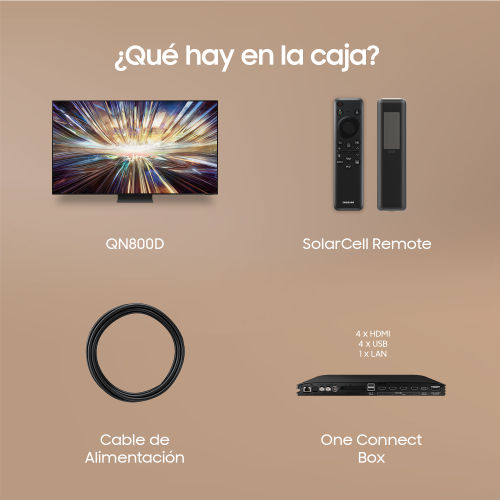 Smart TV Samsung TQ65QN800D 8K Ultra HD 65" HDR AMD FreeSync Neo QLED