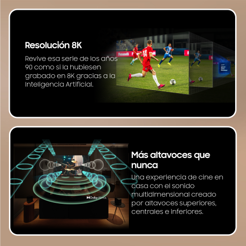 Smart TV Samsung TQ65QN800D 8K Ultra HD 65" HDR AMD FreeSync Neo QLED