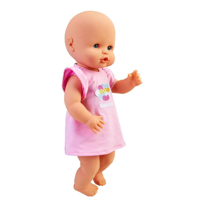 Nenuco Nfn43000 - Nenuco, ¿Qué Comemos Hoy? Muñeca Bebé Interactiva de 42 cm con Accesorios de Cocina para Juego de Imitación, A Partir de 3 Años