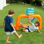 Molto Centro de Actividades Deportivo 2 en 1 para Futbol y Baloncesto, Juego de Motricidad para Niños desde 1 Año, 28x7x28.2 cm