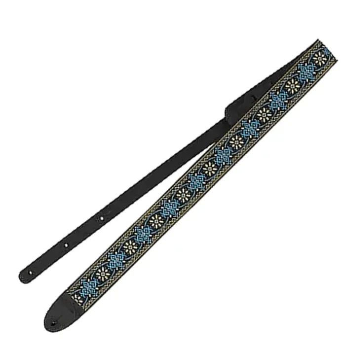 MARTIN Correa Guitarra y Bajo Jacquard Yellow Vintage 6 cm Ancho