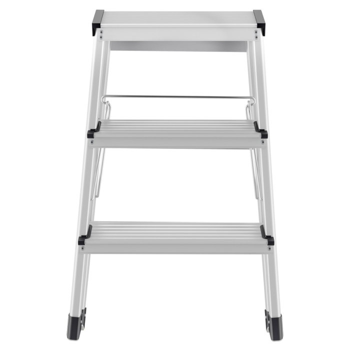 Hailo D60 StandardLine Escalera de tijera de doble cara 2x3 escalones Hailo D60 StandardLine Escalera de tijera de doble cara 2x3 escalones