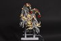 DKD Home Decor Árbol Navidad Tradicional Blanco Rosa PVC LED 23 x 45 x 10 cm (2 Unidades)
