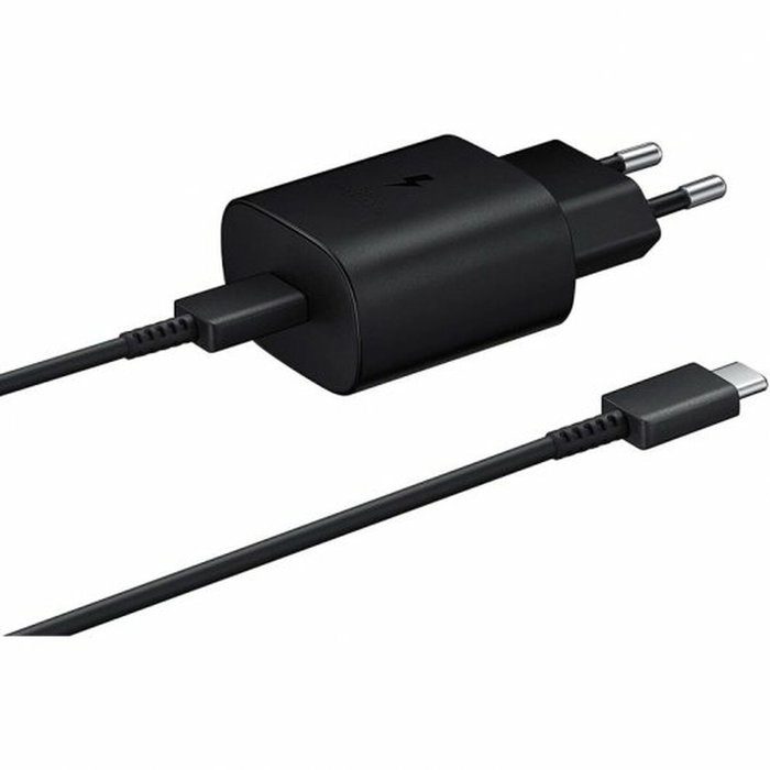 Samsung Cargador Rápido 25W EP-TA800XBEGWW con Cable USB-C de 1m Negro