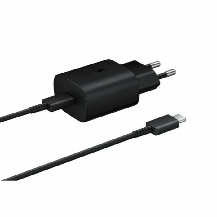 Samsung Cargador Rápido 25W EP-TA800XBEGWW con Cable USB-C de 1m Negro