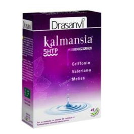 DRASANVI Kalmansia 45 Cápsulas con Valeriana, Melisa y Griffonia 5-HTP
